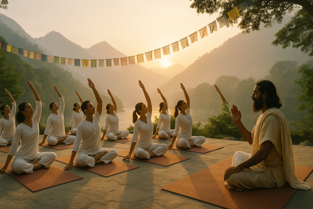 Yoga Alliance Certified Course at Aradhana Yogashala