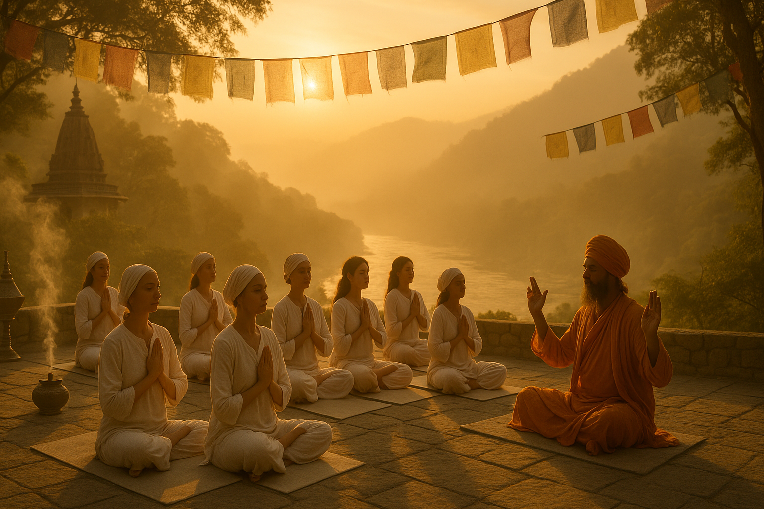 Kundalini Yoga Teacher Training in India at Aradhana Yogashala